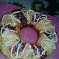 El cooksnap de Sandra Borges cuando hizo Rosca de Pascuas fáciles.