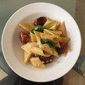 Tom Gilbert's cooksnap of when they made Spinach and Sausage Pasta.