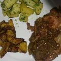 El cooksnap de Alicia C Rojas G cuando hizo Chuletas agridulces.