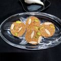 Dipika Bhalla's cooksnap of when they made બદામ મગસ.