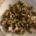 El cooksnap de Marieta cuando hizo Alcachofas con jamón.