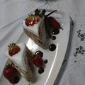 El cooksnap de Christian Xavier Gonzalez cuando hizo Tarta de crepes rellena de fresas 😍.