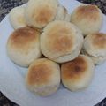 El cooksnap de María Eugenia Hüter cuando hizo Pancitos caseros para el mate.