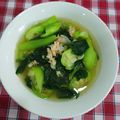 Cooksnap của QUÂN NGUYỄN khi họ làm theo món Canh rau mồng tơi mướp hương#bátcanhthanhmat