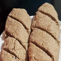 El cooksnap de Evelyn Correa Salorio cuando hizo Pan con harina integral y harina de avena.
