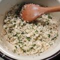 bellu Cooksnap-ja, amikor elkészítette a(z) Karfiol "rizs" receptet.