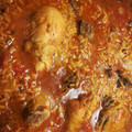 El cooksnap de Martín cuando hizo Arroz caldoso con pollo.