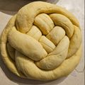 El cooksnap de Dulce Chávez cuando hizo Pan Jalá Agulá para Rosh Hashaná ✡️🕯️.