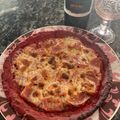 El cooksnap de Sol Avancini Noceti cuando hizo Pizza sin gluten para salir del paso...¡a cucharadas!.
