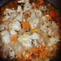 El cooksnap de Katherine Joan cuando hizo Pollo🐥 guisado con jugo de naranja🍊 y tomates frescos🍅.