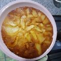El cooksnap de Monica B. Sanchez cuando hizo Torta invertida de manzana.