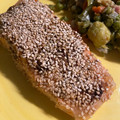 El cooksnap de Irene-Guirao cuando hizo Salmón a la mostaza con sésamo en airfryer.