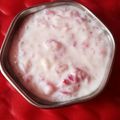 sheerin's cooksnap of when they made தயிர் பச்சடி (Curd raita recipe in tamil).
