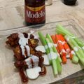El cooksnap de Sandra S. Gastélum cuando hizo Alitas habanero.