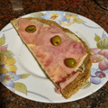 El cooksnap de Maria de la Cruz cuando hizo Pizza saludable con masa integral 😋.