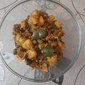Rita mehta का कुकस्नैप जब उन्होंने आलू शिमला मिर्ची (aloo shimla mirch recipe in Hindi) बनाया था।