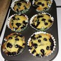 El cooksnap de González yamila cuando hizo Muffins de Arándanos.