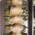 Alecia Davidson's cooksnap of when they made Chicken wrapped asparagus.