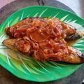 Cooksnap của Thu Mèo khi họ làm theo món Cá thu sốt cà chua