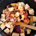 El cooksnap de Carolina Guerra cuando hizo Berenjoles o Frijoles de berenjena Keto 🍆.