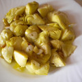 El cooksnap de Chefi Martinez cuando hizo Alcachofas estofadas de Tudela.
