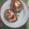 El cooksnap de Alejandra Silveira cuando hizo Pancakes americanos.