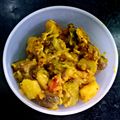 Debasree Sarkar's cooksnap of when they made মসুর ডাল দিয়ে সব্জী ঘন্ট (masoor dal diye sabji ghanto recipe i.