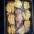 El cooksnap de Marcos Aguilar Fuertes cuando hizo Solomillo de pavo al horno con patatas.