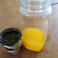 El cooksnap de Pau Iranilom cuando hizo Tereré mate frío, con jugo de frutas natural.