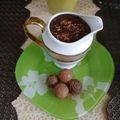 صورة من 🍓❤انا طيبة بأخلاقي🍓❤وام اولادي🍓🍓❤❤، شاركها بعد تجربة وصفة صلصة شوكولاطة 🍫💜