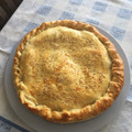 El cooksnap de TLLFAUS cuando hizo Hojaldre relleno de patata, calabacín, jamón y queso.