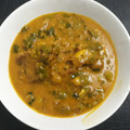 Hannah oke's cooksnap of when they made Oha soup.