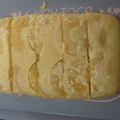 El cooksnap de Myriam Riquelme cuando hizo Tarta de piña por 3 euros sin horno ni microondas.