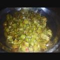 Princi jain का कुकस्नैप जब उन्होंने ग्वारफली की सब्जी (gavarphali sabzi recipe in Hindi) बनाया था।