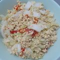 Cooksnap dari Ais Navila untuk resep Orak-Arik Tahu Telur Sawi Putih #107