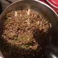 El cooksnap de Alejandra Medina cuando hizo Alambre de res.