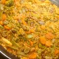 El cooksnap de Rachel Vallverdú cuando hizo Arroz integral con verduras y setas.