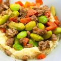 Chia Feng Liu 的 肉末炒毛豆 cooksnap