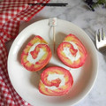 Cooksnap dari Stefani Dessy untuk resep Hurricane Beetroot Swiss Roll Cake + photo step by step(#seninSemangat)