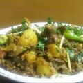 MOMMY DAUGHTER KITCHEN's cooksnap of when they made Began Aloo.