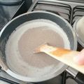 El cooksnap de Ruth Lobato cuando hizo Crema de champiñones.