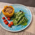 Susan Wimberly's cooksnap of when they made Stuffed Bell Peppers.
