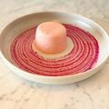 Cooksnap de Not by Bimby (Natacha Correia) quando cozinhou Panna Cotta de framboesa com doce de mirtilos.