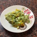 El cooksnap de Washington Tapia cuando hizo Ensalada de mango, manzanas y aguacates.