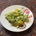 El cooksnap de Washington Tapia cuando hizo Ensalada de mango, manzanas y aguacates.