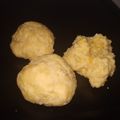El cooksnap de Alfonso Mostachole cuando hizo Pan tipo chipá con queso súper económico.