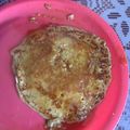 El cooksnap de Elizabeth Vidal M. cuando hizo Hot cakes de avena y plátano.