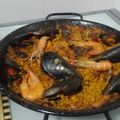 El cooksnap de Marcos Marcos cuando hizo Paella de marisco.