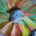 Cooksnap dari Qeyy untuk resep Unicorn Chiffon Ketan ala Kheyla (metode simple) #beranibaking