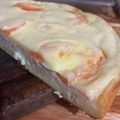 El cooksnap de Araceli cuando hizo Tarta napolitana, con masa licuada🤗.